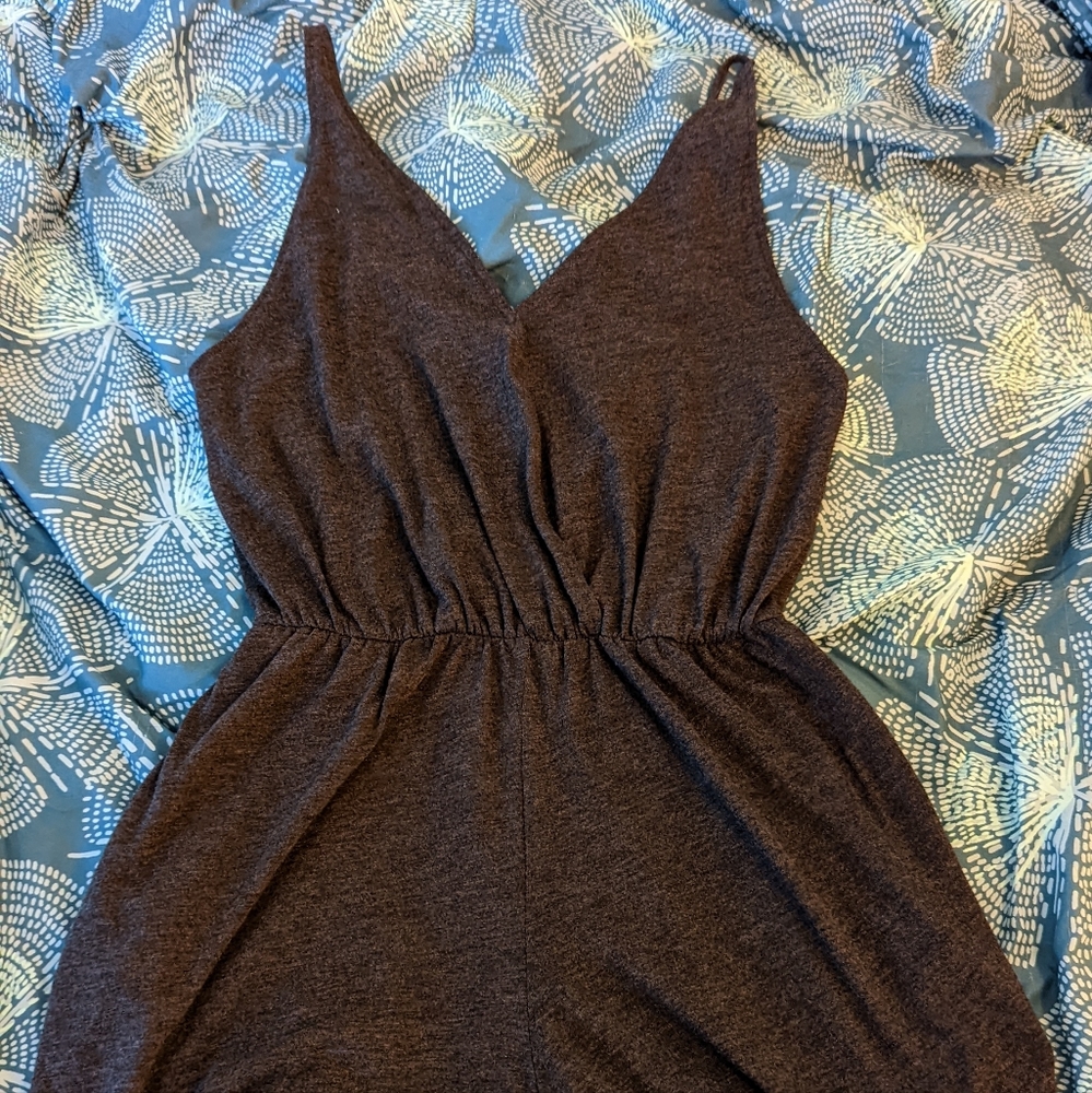 Victoria's Secret PINK Grey Romper